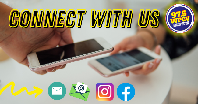 Connect with 97.5 WPCV